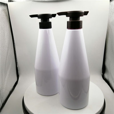 Άσπρα μπουκάλια διανομέων χρώματος 500ml πλαστικά με την αντλία 24/410